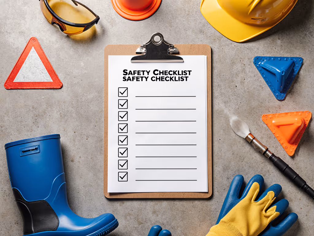 pressure_washer_safety_checklist_on_clipboard