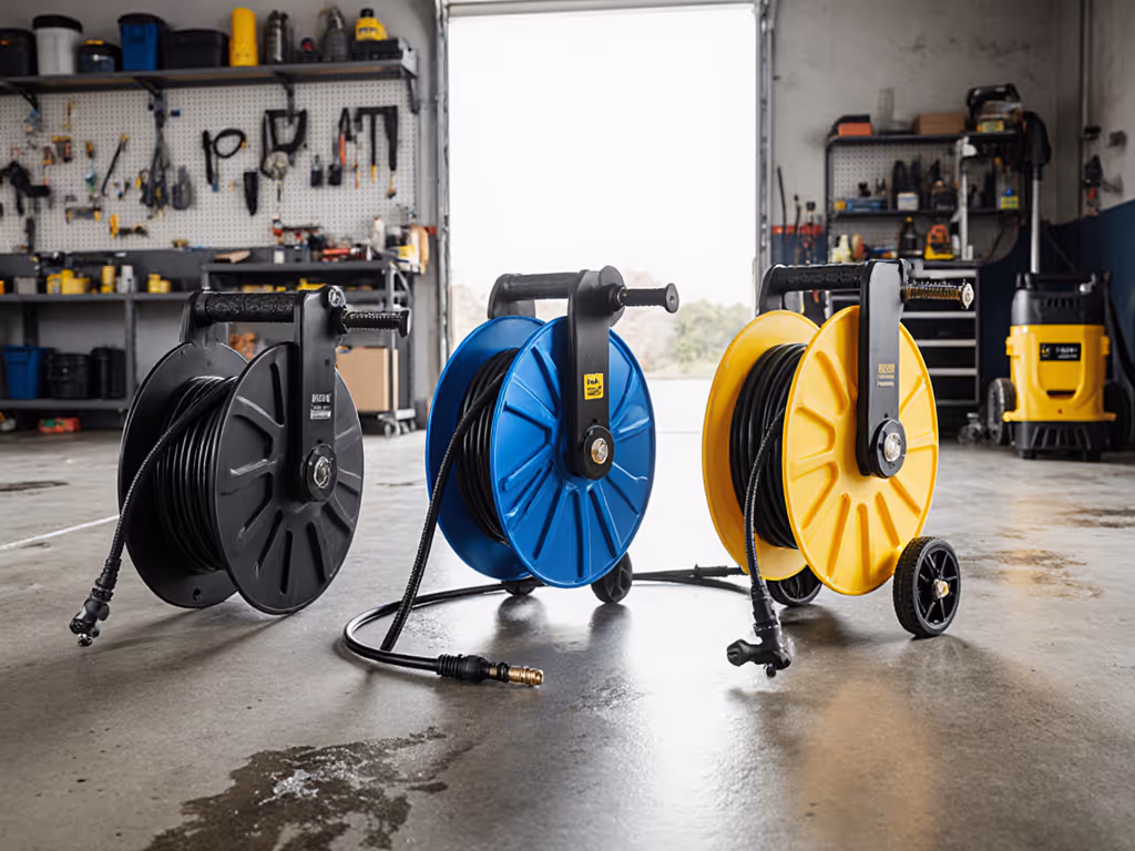 Pressure Washer Hose Reel Showdown: Space-Saving Durability Tested