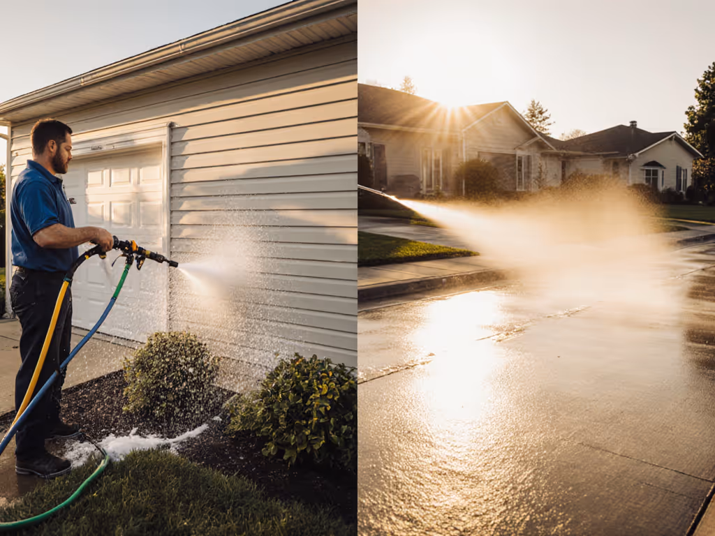 Soft Wash vs Pressure Wash: Surface-Safe Method Guide