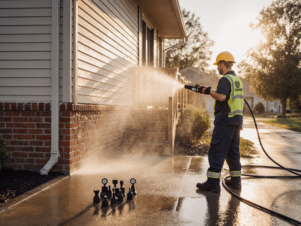 House Pressure Washing: Surface-Specific Methods