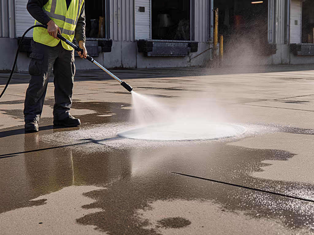 Damage-Free Commercial Pavement Cleaning Protocols